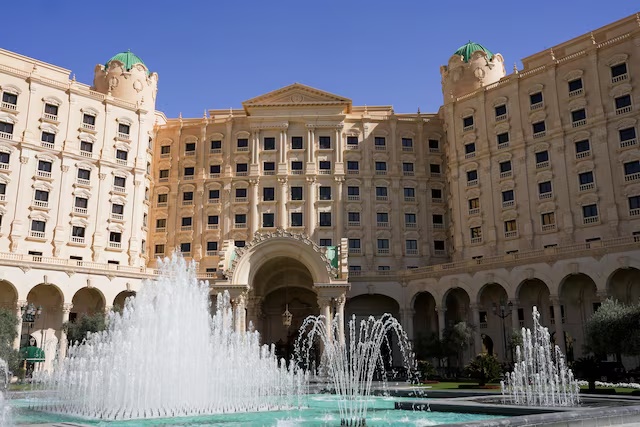 A general view of the Ritz-Carlton hotel, where talks between Russia and U.S. are being held aimed at ending the conflict between Russia and Ukraine, in Riyadh, Saudi Arabia, March 24, 2025. REUTERS/Mohammed Benmansour/File Photo A general view of the Ritz-Carlton hotel, where talks between Russia and U.S. are being held aimed at ending the conflict between Russia and Ukraine, in Riyadh, Saudi Arabia, March 24, 2025. REUTERS/Mohammed Benmansour/File Photo