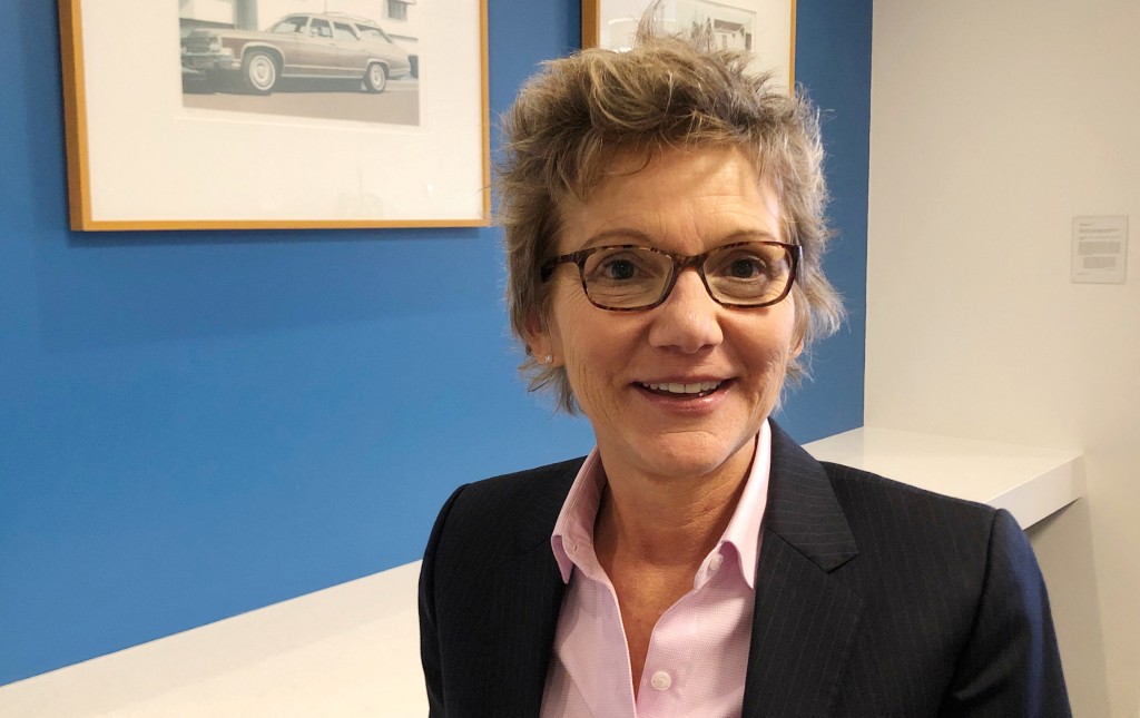 FILE PHOTO: San Francisco Federal Reserve Bank President Mary Daly poses at the bank? headquarters in San Francisco, California, U.S., July 16, 2019. REUTERS/Ann Saphir./File Photo