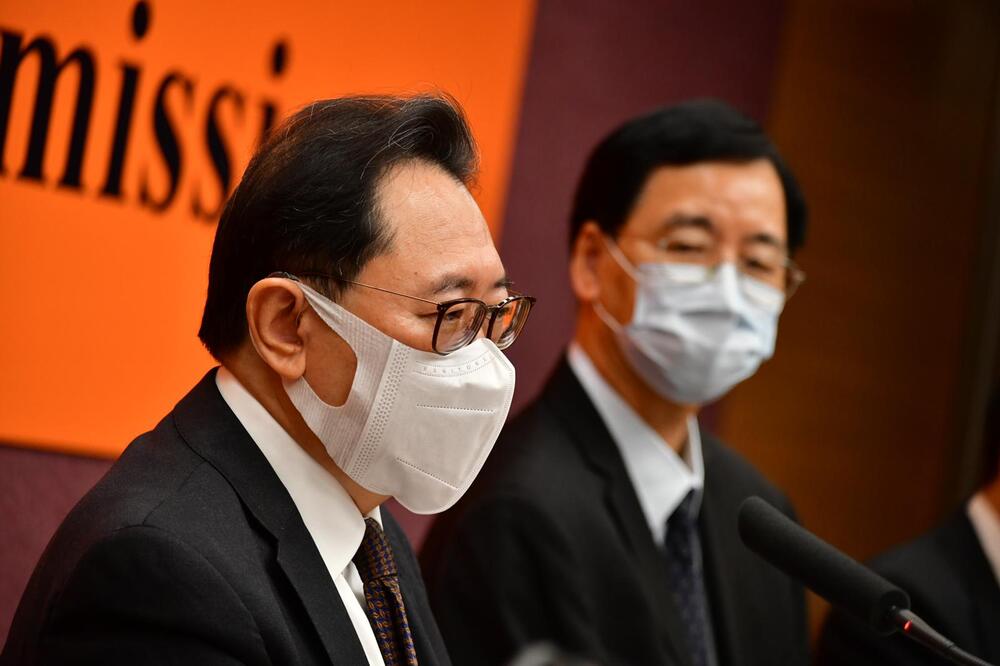 Barnabas Fung, left, talks about the changes. SING TAO Barnabas Fung, left, talks about the changes. SING TAO