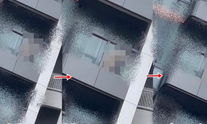 Duo filmed having sex on balcony in Kai Tak. Duo filmed having sex on balcony in Kai Tak.