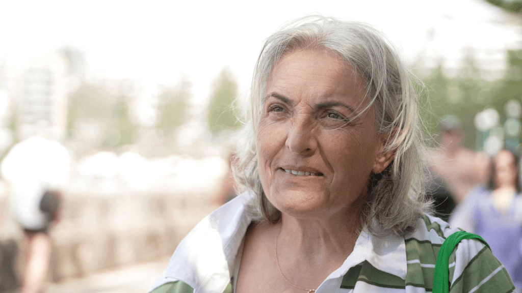 Retiree Elsa Ucak, 66, at Coogee Beach in Sydney, Australia, April 3, 2026. REUTERS/Cordelia Hsu