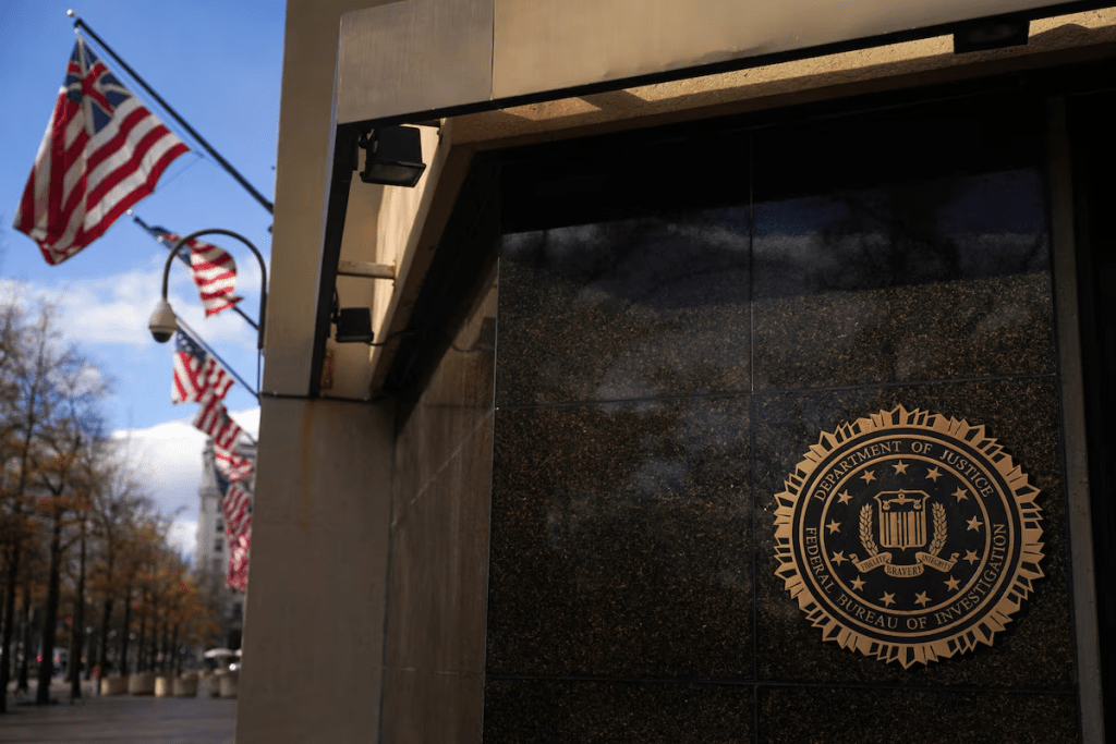 A general view of the Federal Bureau of Investigation (FBI) building in Washington, D.C., U.S., November 28, 2025. REUTERS/Nathan Howard/ File Photo