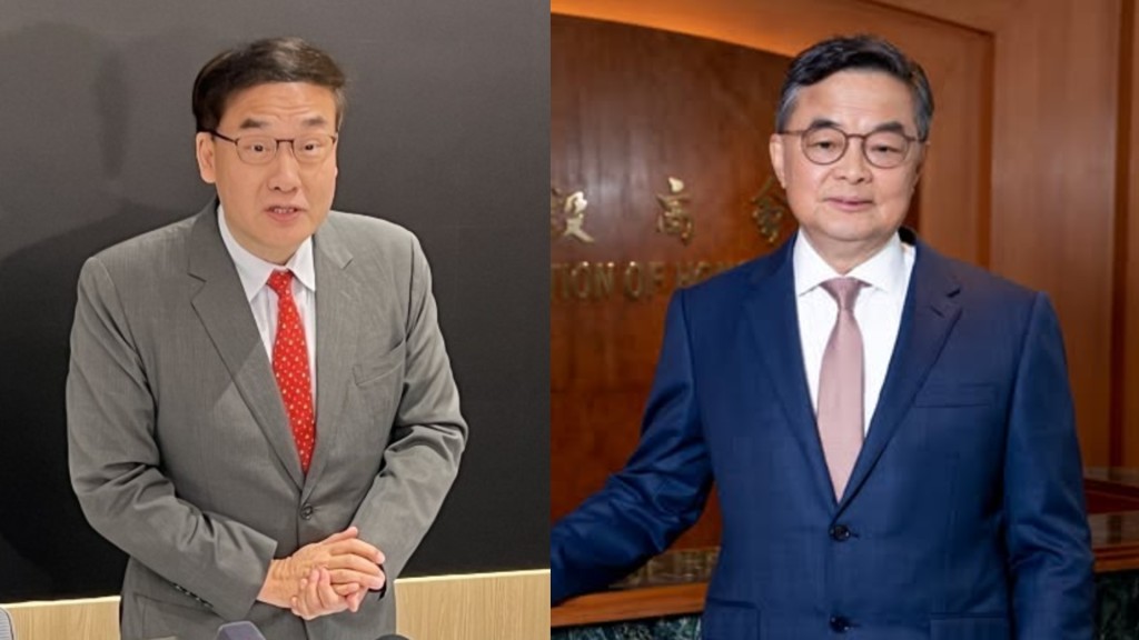Dennis Lam Shun-chiu (left) Louis Loong Hon-biu (right)