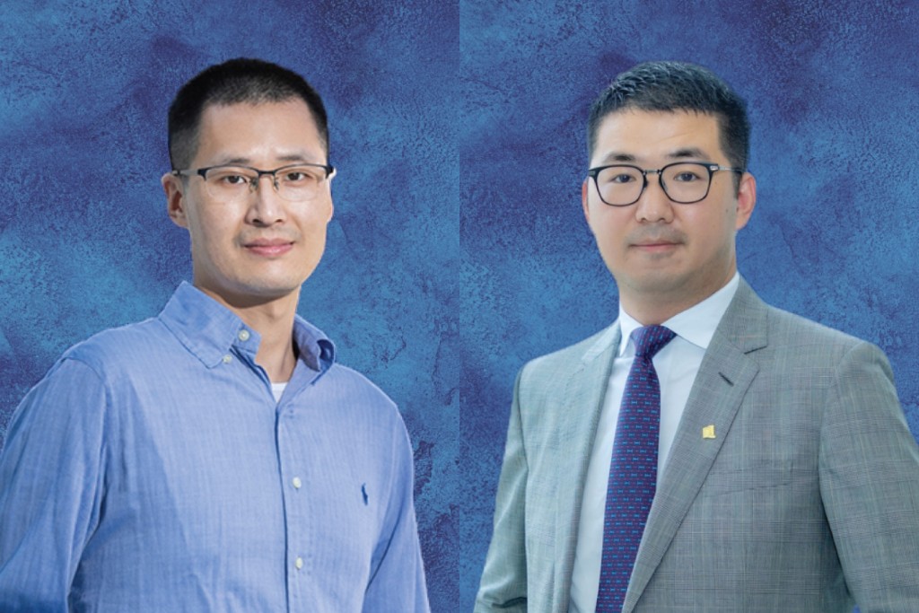 Professor Gao Meng, Professor of the Department of Geography (right) and Professor Han Bo, Associate Professor of the Department of Computer Science at HKBU (left) have achieved recognition in the Research Grants Council’s 2026/27 Senior Research Fellow Scheme and Research Fellow Scheme respectively.