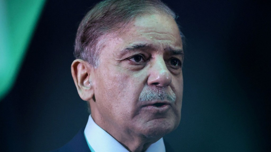 Pakistan's Prime Minister Shehbaz Sharif/Reuters