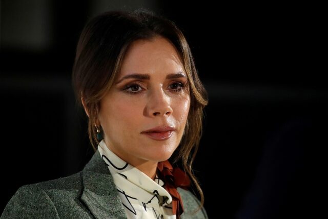 Designer Victoria Beckham attends the 4th edition of the Vogue Fashion Festival in Paris, France, November 15, 2019. REUTERS/Gonzalo Fuentes/File Photo