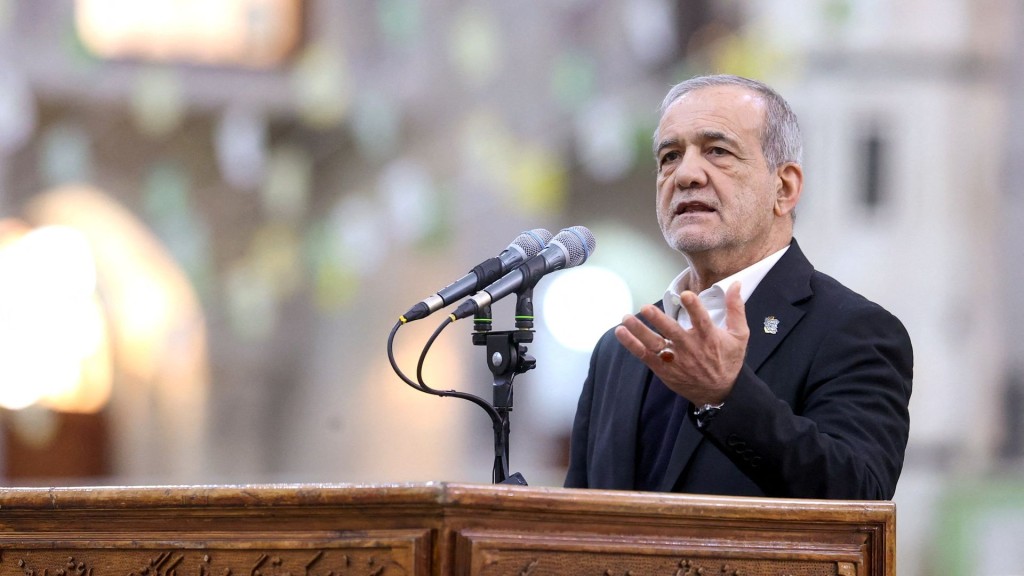 Iranian President Masoud Pezeshkian. FILE PHOTO/REUTERS