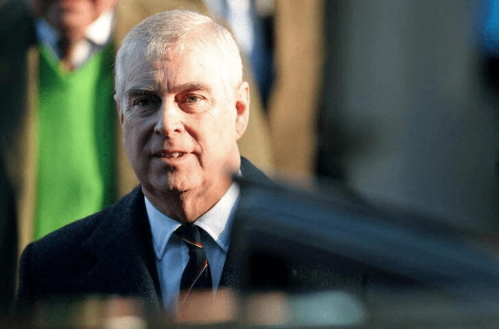 Former Prince Andrew leaves St. Mary the Virgin church in Hillington, near royal Sandringham estate, in Norfolk, Britain January 19, 2020. REUTERS/Chris Radburn