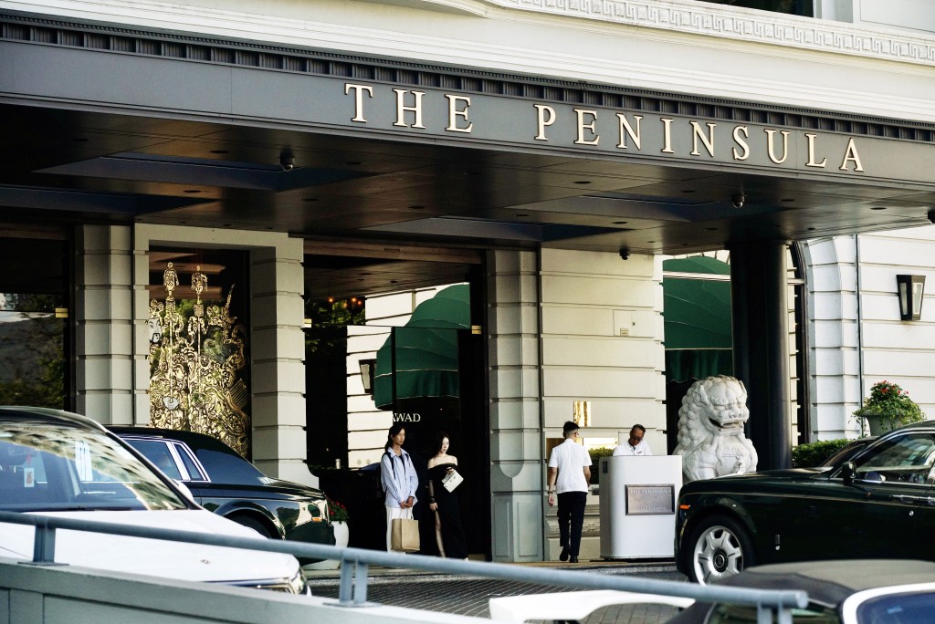 The Peninsula Hong Kong in Tsim Sha Tsui.