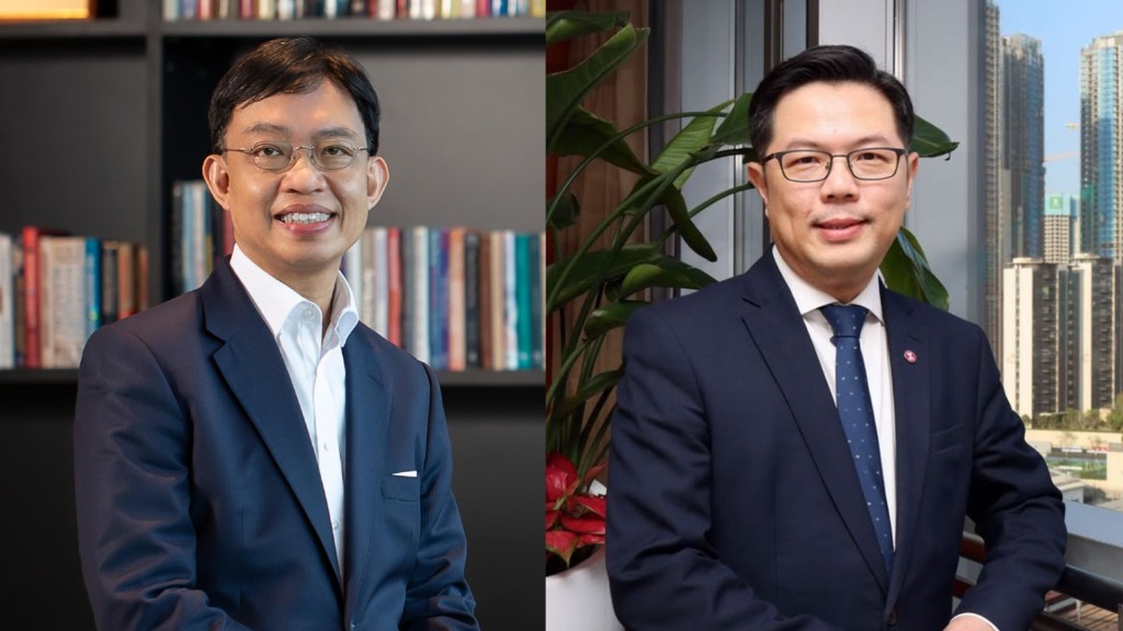 James Tong (left) Sammy Wong