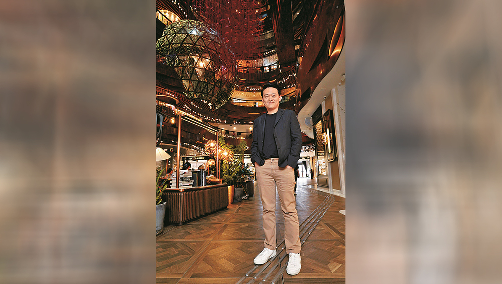 Horace Lam says he is looking forward to welcoming visitors and believes the pyrotecnic show will help boost foot traffic and business turnover.