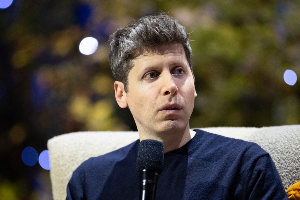 OpenAI CEO Sam Altman sits for a conversation with Salesforce CEO Marc Benioff at Salesforce's Dreamforce conference at the Moscone Center on September 15, 2026 in San Francisco, California. Dreamforce is an annual event that highlights the company's technologies and encourages professional networking. Benjamin Fanjoy/Getty Images/AFP