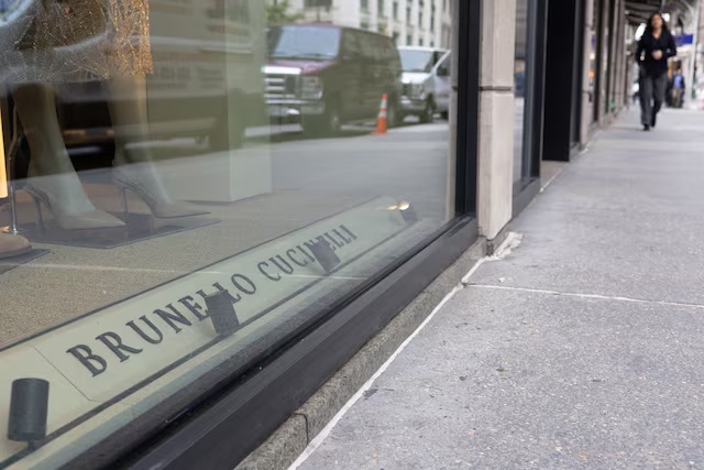 The Brunello Cucinelli store in New York City, U.S. July 7, 2026. REUTERS/Jordan Tovin
