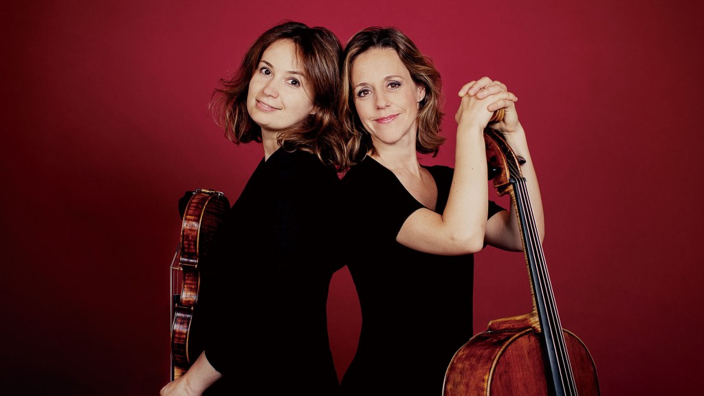 Patricia Kopatchinskaja and Sol Gabetta bring their close musical rapport to the highly demanding violin-and-cello duo repertoire. (Photo credit: Julia Wesely) Patricia Kopatchinskaja and Sol Gabetta bring their close musical rapport to the highly demanding violin-and-cello duo repertoire. (Photo credit: Julia Wesely)