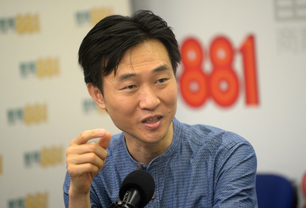 Tim Pang Hung-cheong, a representative from the Society for Community Organization