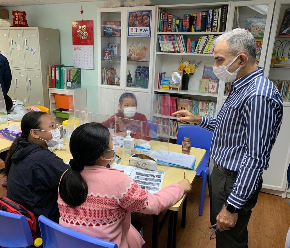 Non-Chinese kids can overcome the language barrier when provided opportunities, says Dhar Manoj. Non-Chinese kids can overcome the language barrier when provided opportunities, says Dhar Manoj.
