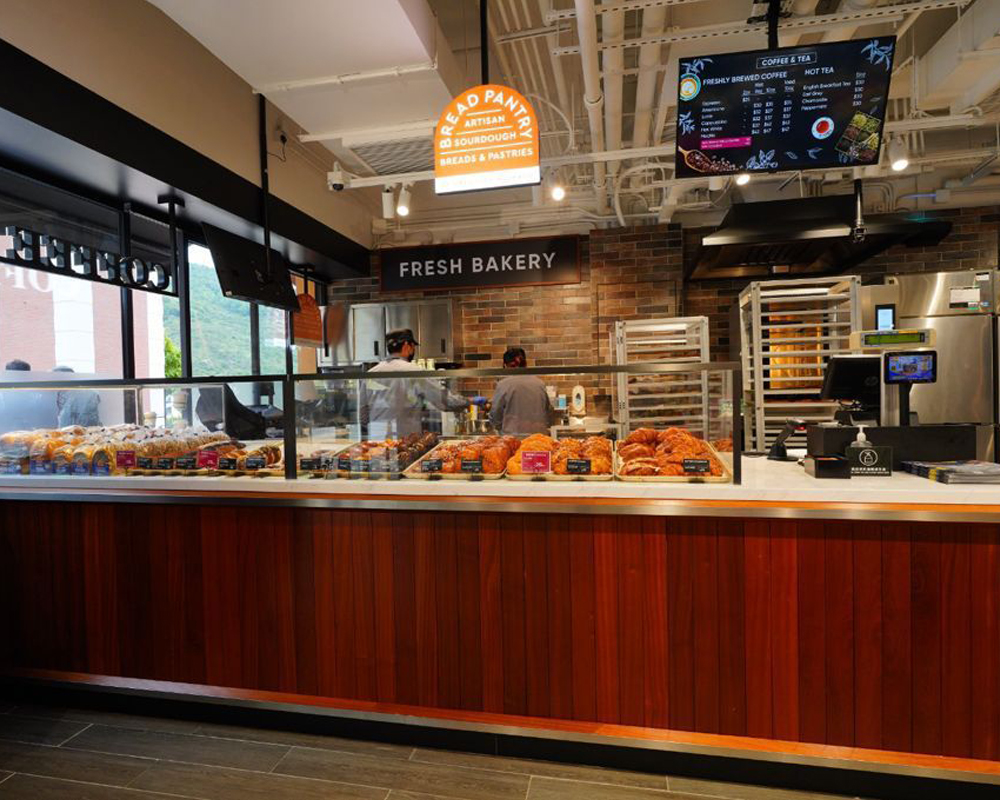 Bread Pantry’s fresh bakery and Coffee on the go debut at Market Place in Discovery Bay. Bread Pantry’s fresh bakery and Coffee on the go debut at Market Place in Discovery Bay.
