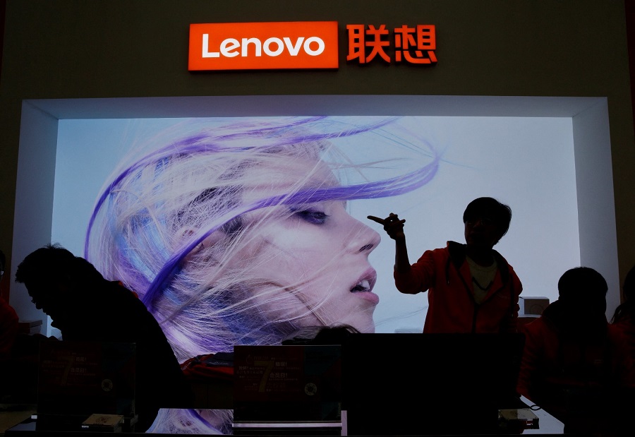 Lenovo achieved its highest quarterly sales in the past three years as well as the second-highest sales in the company's history at the end of 2024. Photo by REUTERS Lenovo achieved its highest quarterly sales in the past three years as well as the second-highest sales in the company's history at the end of 2024. Photo by REUTERS