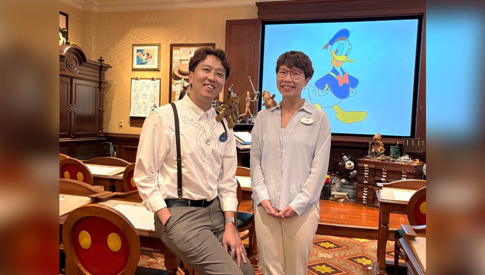 From left: Ricco Leung and Sam Chan