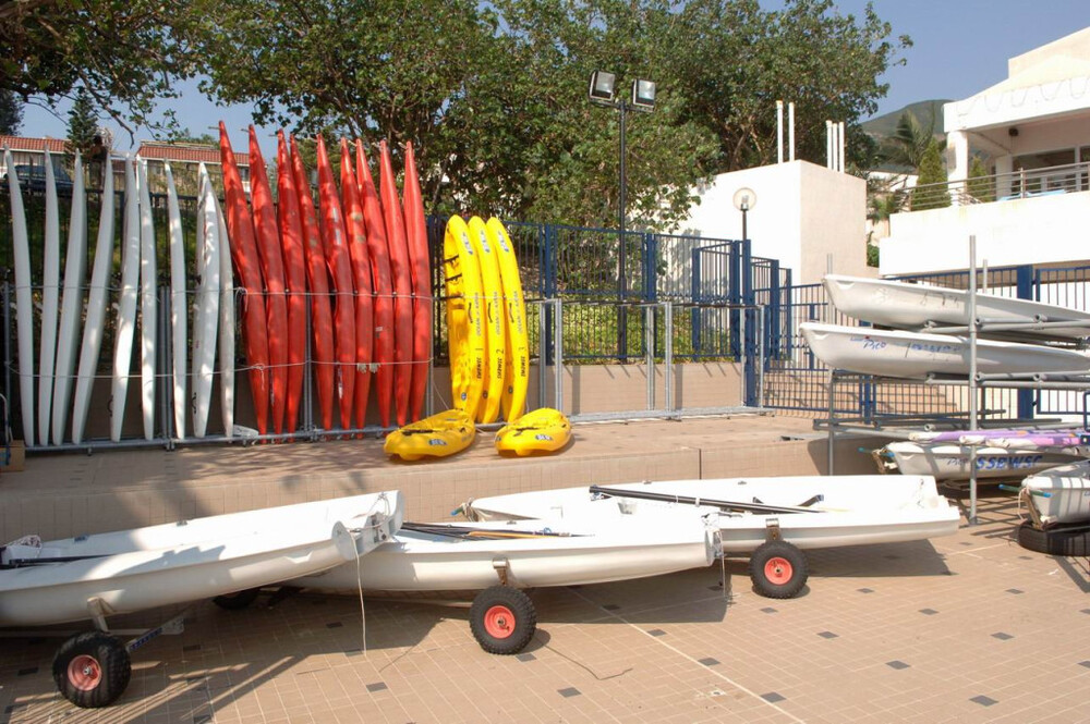 The Stanley Main Beach Water Sports Center in Southern District. 