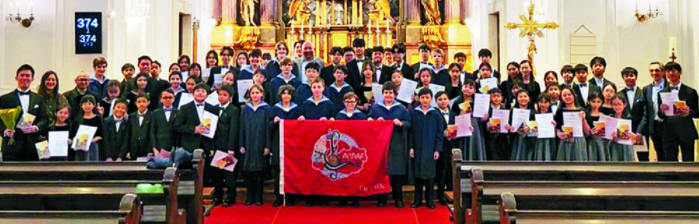 The Hong Kong Baptist University Affiliated School Wong Kam Fai Secondary and Primary School choir performs alongside the Vienna Boys Choir during a tour across Germany and Austria. HKBUAS The Hong Kong Baptist University Affiliated School Wong Kam Fai Secondary and Primary School choir performs alongside the Vienna Boys Choir during a tour across Germany and Austria. HKBUAS