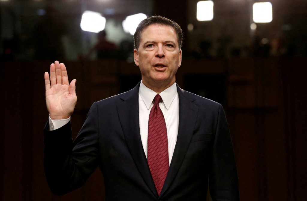 Former FBI Director James Comey. Reuters