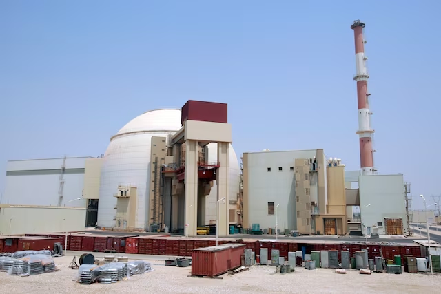 A general view of the Bushehr main nuclear reactor, 1,200 km (746 miles) south of Tehran, August 21, 2010. (Reuters)