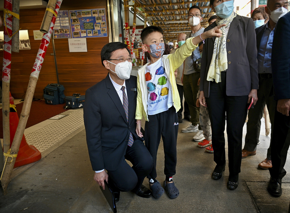 Youth policy is set to take a key role in John Lee's campaign platform. Youth policy is set to take a key role in John Lee's campaign platform.