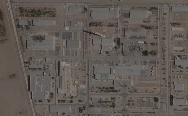 Satellite image shows damage to some buildings at Isfahan Nuclear Technology Center, after Israel launched an attack on Iran targeting nuclear facilities, in Isfahan, Iran June 16, 2025. Planet Labs PBC via REUTERS 