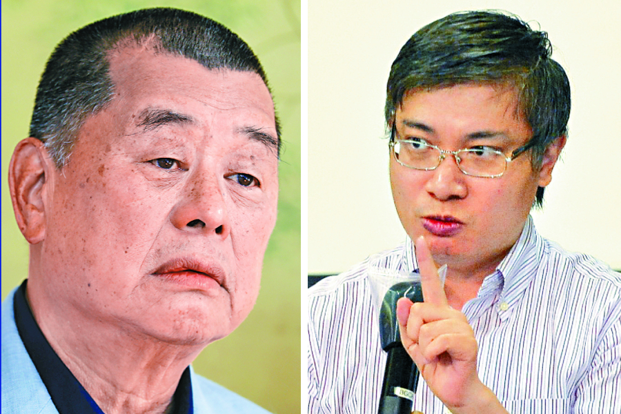 Jimmy Lai (L) Sang Pu (R) Jimmy Lai (L) Sang Pu (R)
