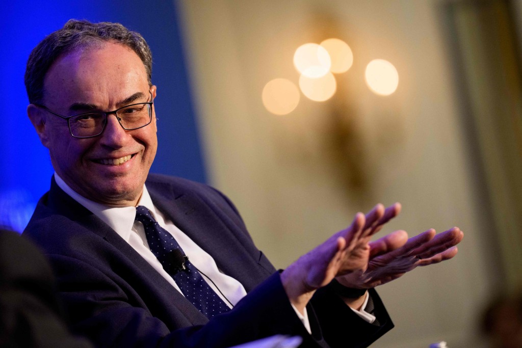 Bank Of England Governor Andrew Bailey/AFP/Andrew Harnik