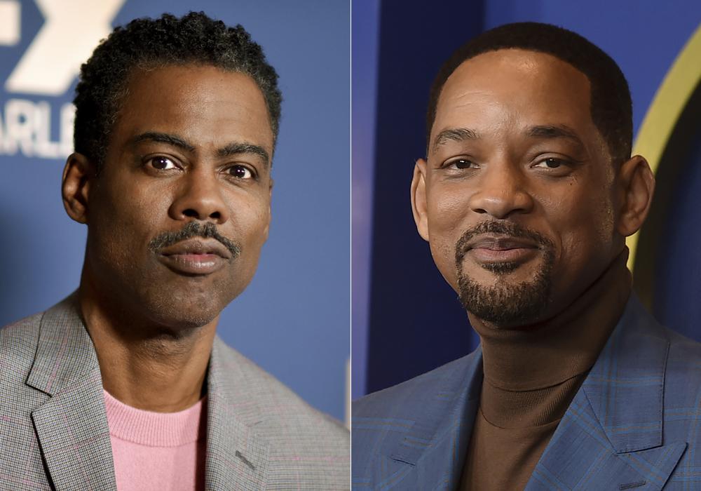 Smith was banned from the Oscars, other film academy events for 10 years for slapping Rock onstage at Academy Awards. (AP Photo) Smith was banned from the Oscars, other film academy events for 10 years for slapping Rock onstage at Academy Awards. (AP Photo)