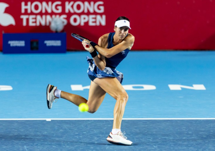 Ajla Tomljanovic takes care of business against Momoko Kobori. PRUDENTIAL HONG KONG TENNIS OPEN