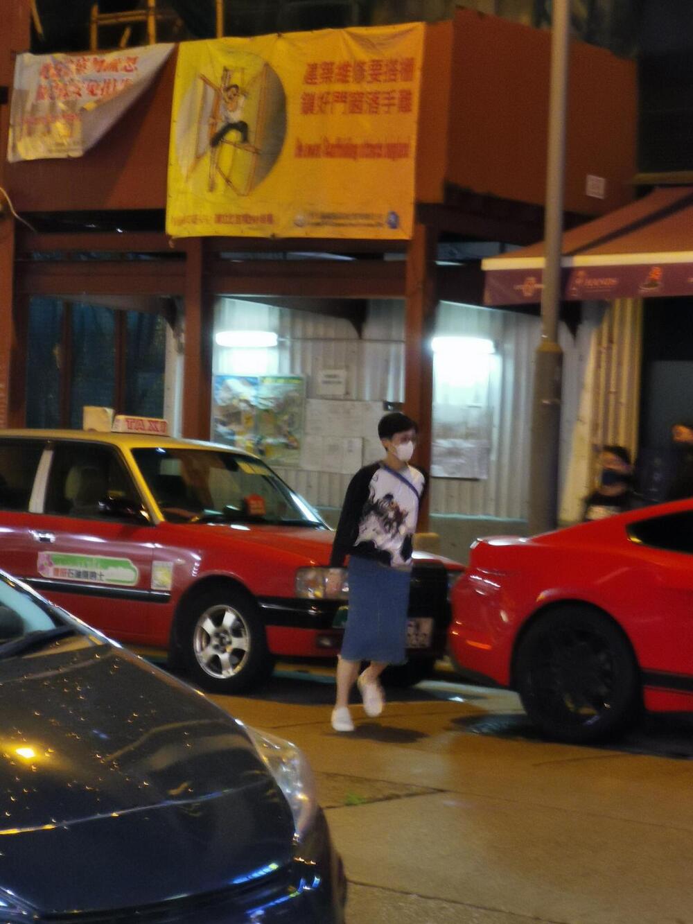 Tanya Chan, reportedly half-drunk, was seen leaving the scene by a taxi. Tanya Chan, reportedly half-drunk, was seen leaving the scene by a taxi.