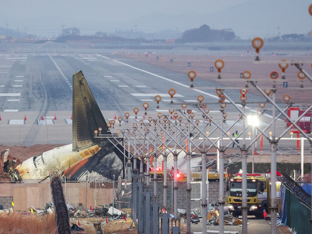 The crash of the Jeju Air B737-800 in December killed all but two of the 181 people on board. File photo: Reuters