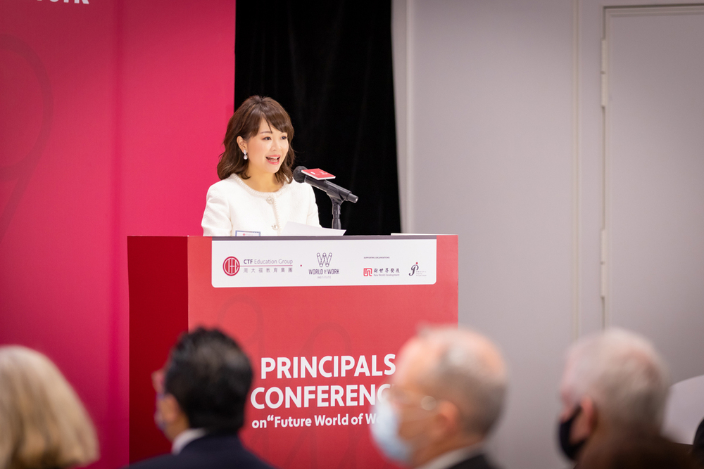 Mrs. Jennifer Yu Cheng, Deputy Vice Chairwoman and Group President of CTF Education Group