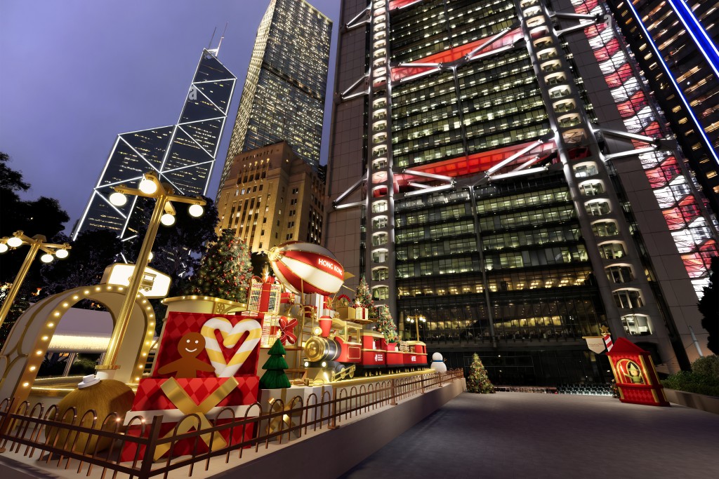 Statue Square Garden will be transformed into a “Christmas Town."