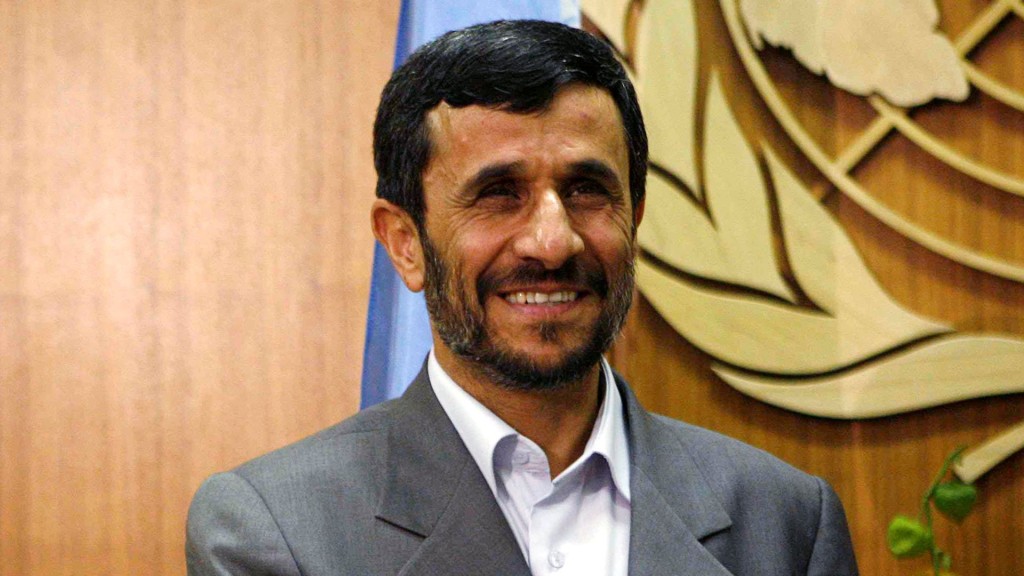 Former Iranian president Ahmadinejad. File Photo/Reuters