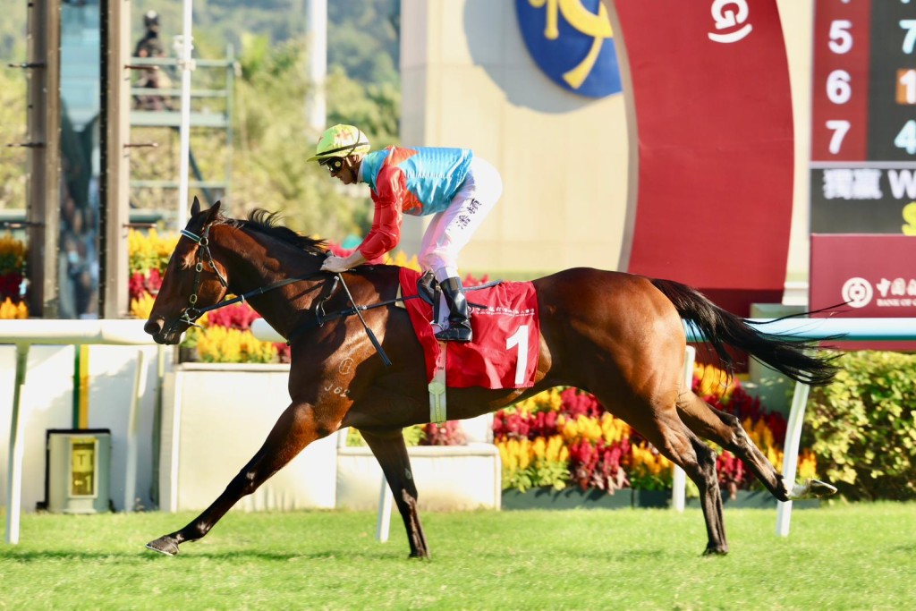 Ka Ying Rising cruises to his 15th consecutive victory SINGTAO 