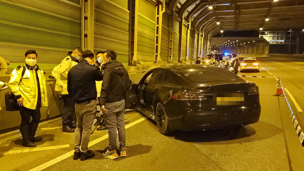 Tesla driver dies after crash on Tuen Mun Road, cause of death yet to ...