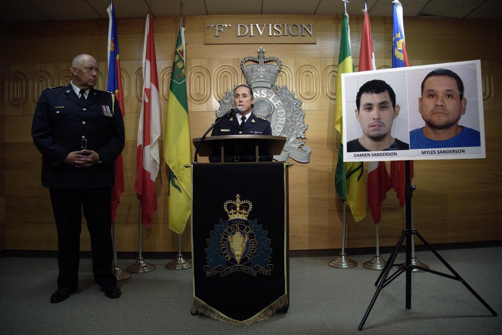 Canada police hunt remaining suspect in stabbing attacks