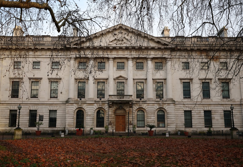 A view of the Royal Mint Court, the proposed site of a new Chinese mega embassy at Royal Mint Court, in London, Britain, January 17, 2026. (Reuters)