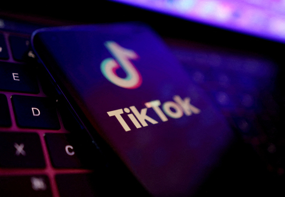TikTok app logo is seen in this illustration. Reuters