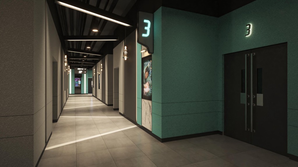 Design concept for CineArt MegaBox.