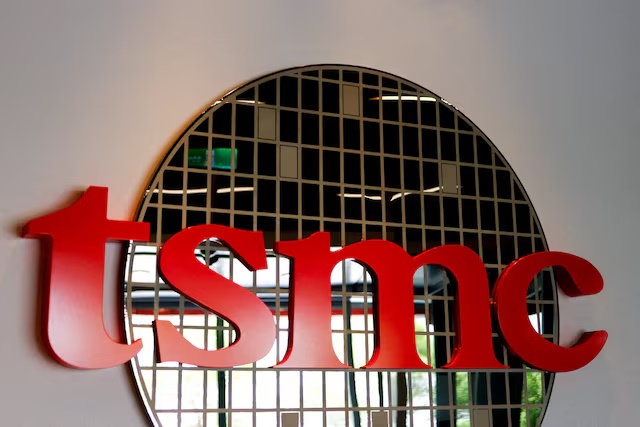TSMC's logo is seen at the TSMC Museum of Innovation in Hsinchu, Taiwan, May 29, 2024. REUTERS/Ann Wang/File Photo