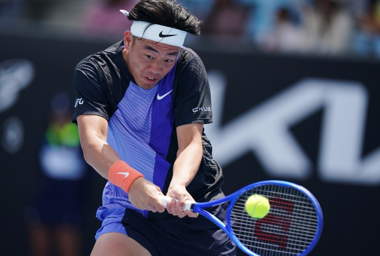 Coleman Wong is on a roll. XINHUA