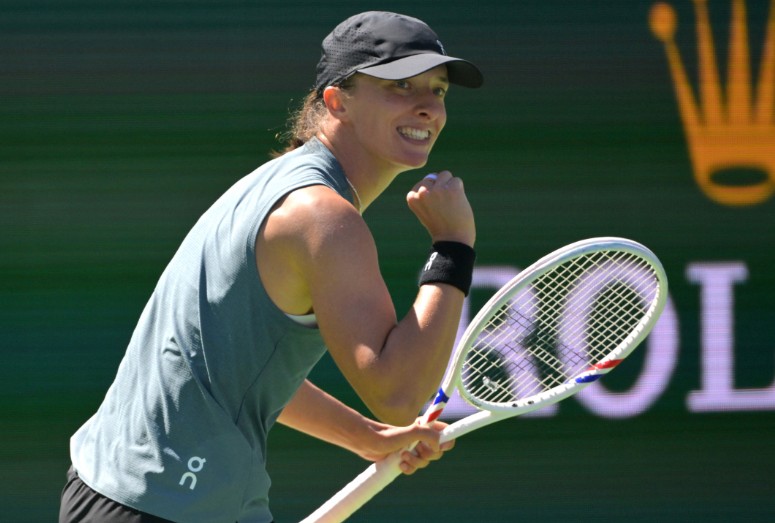 Iga Swiatek will compete in her first tournament under Francisco Roig. Reuters 