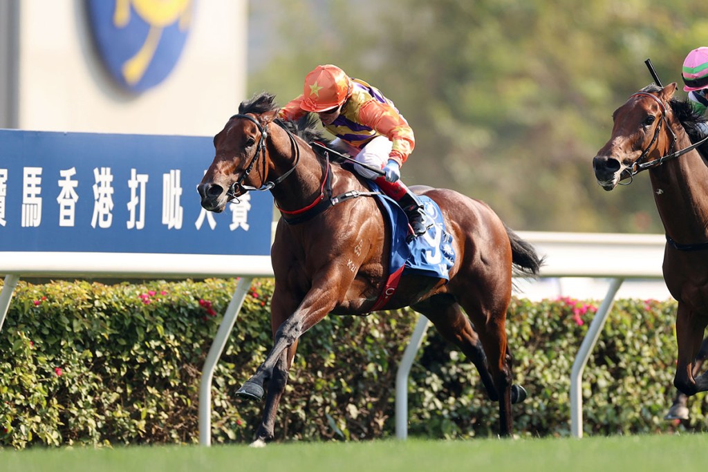 Cap Ferrat stormed along the inside from a low draw to win the 2025 BMW Hong Kong Derby but has to contend with barrier 13 in the Sa Sa Ladies' Purse on Sunday HKJC