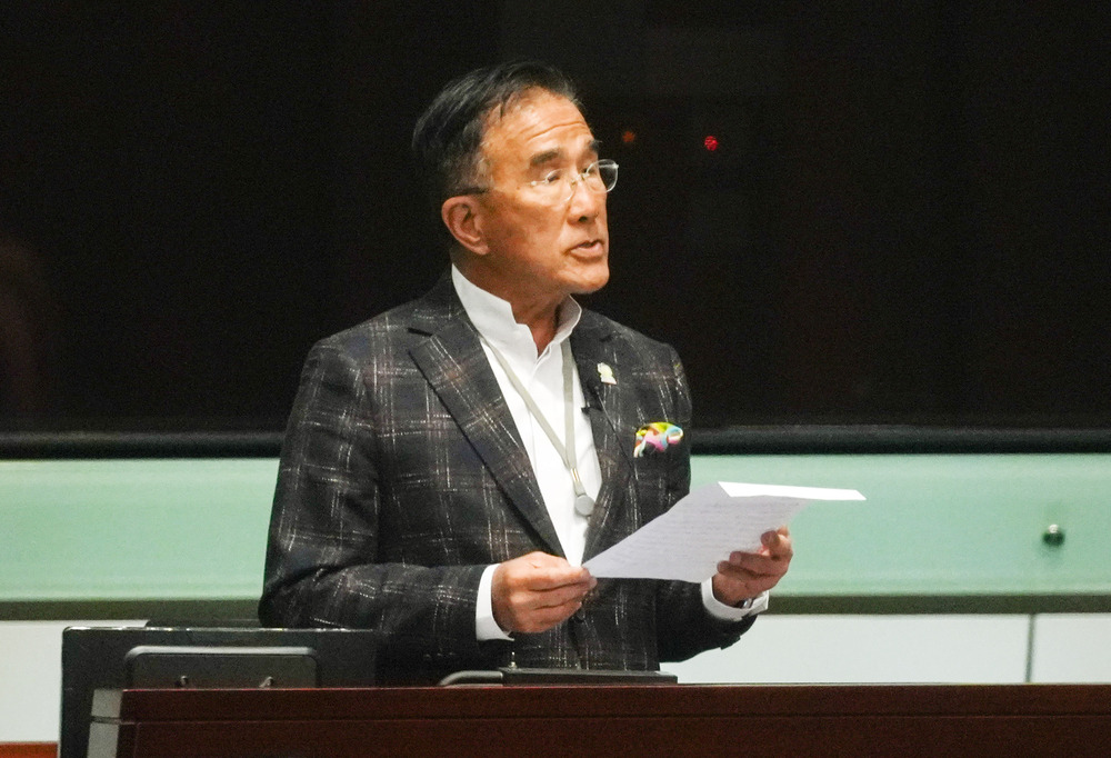 Opening border crossings 24 hours a day would be very challenging and not cost-efficient, says Michael Tien.SING TAO Opening border crossings 24 hours a day would be very challenging and not cost-efficient, says Michael Tien.SING TAO