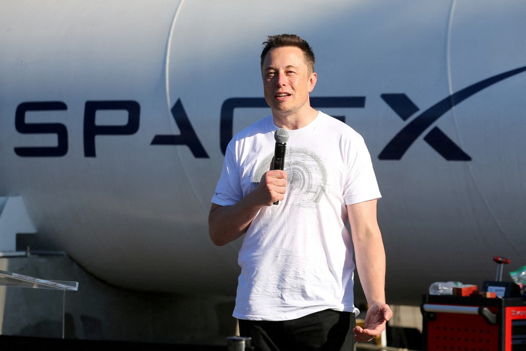 Elon Musk, founder, CEO and lead designer at SpaceX